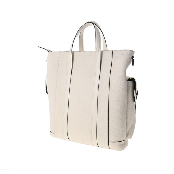 Louis Vuitton Handbags - Louis Vuitton Bag Taurillon Monogram White Christopher Leather Tote